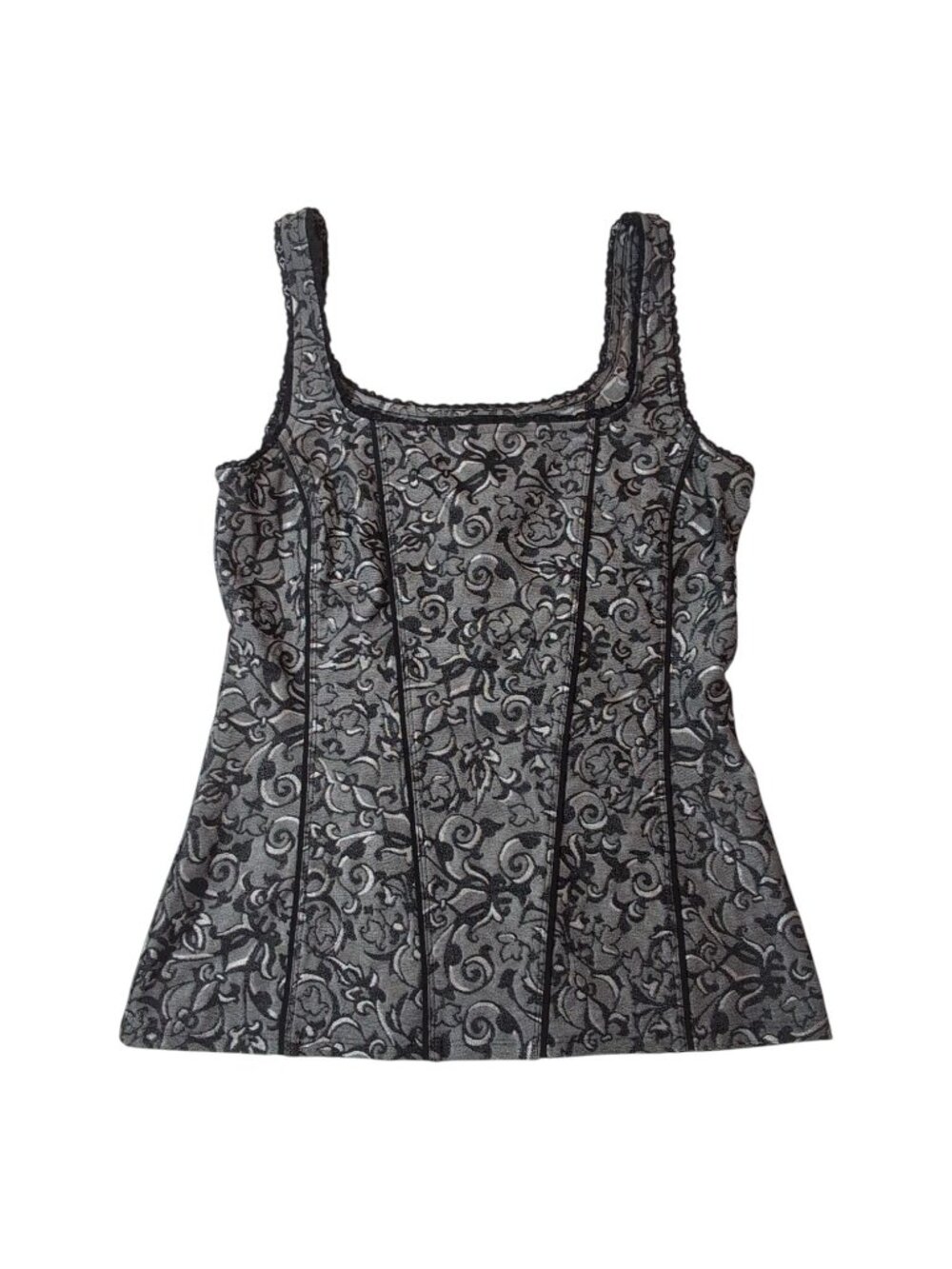 Corset Top Coquette Going Out Floral Jacquard White House Black Market Small